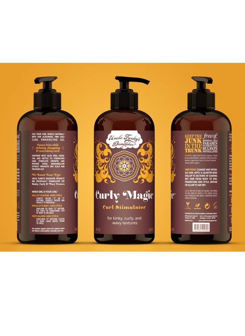 Uncle Funky's Daughter Curly Magic Stimulator 18 oz