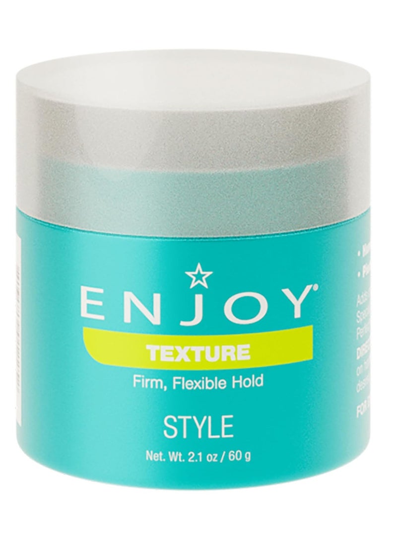 Enjoy Hair Styling Cream, 2 oz - Firm, Flexible Hold, For All Hair Types, Curly Hair Products, Hair Waver, Hair Styling Products