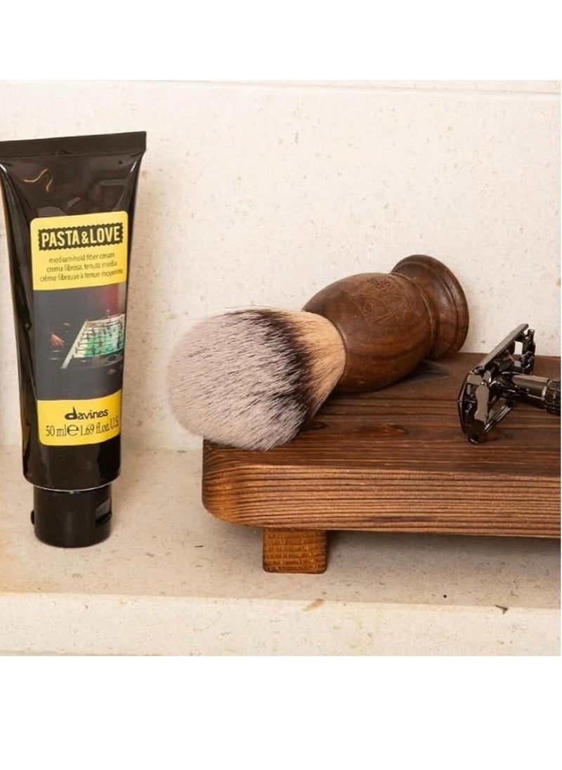 Davines Pasta & Love Men's Medium Hold Hair-Styling Fiber Cream, For Workable And Texturized Styling, 1.69 Fl. Oz.