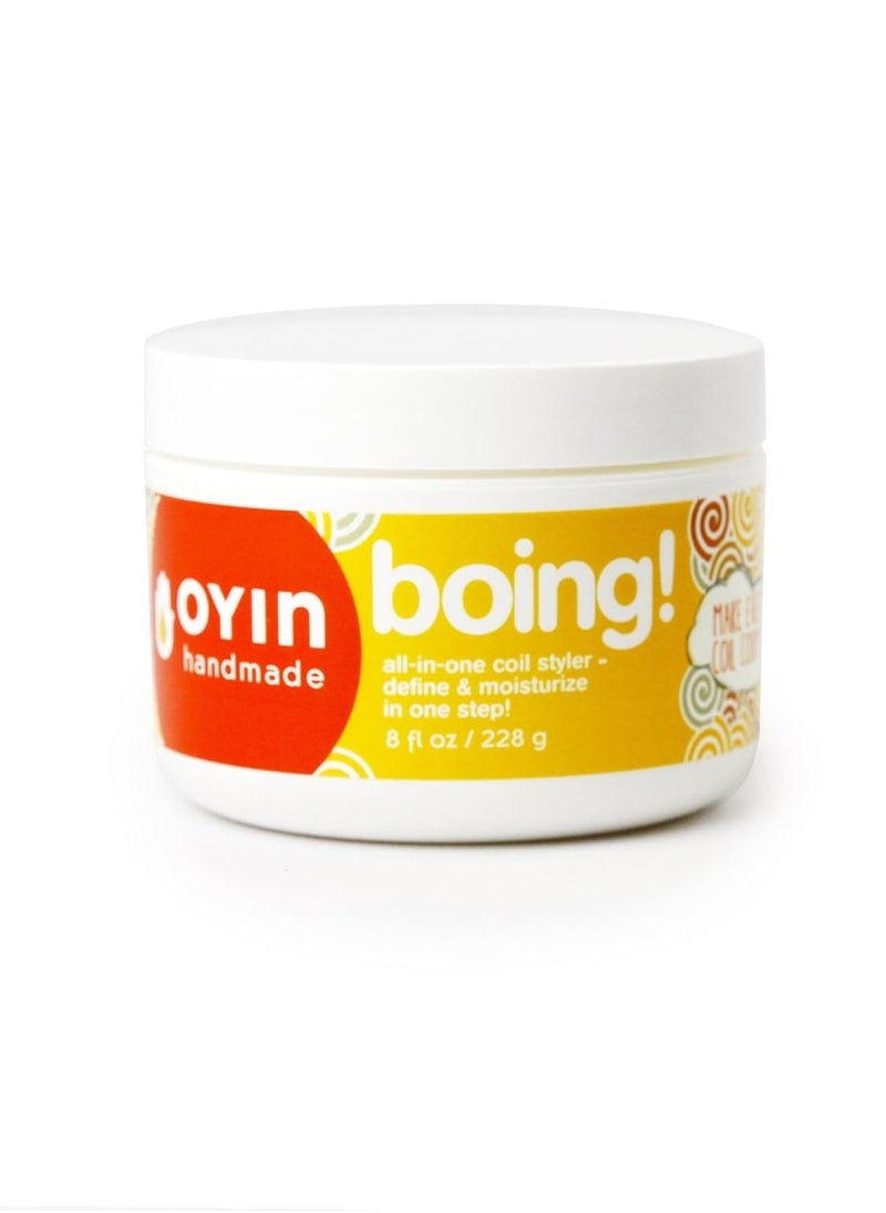 Oyin Handmade Boing! !All-In-One Coil Styler Gel| Defines & Moisturizes |8 oz
