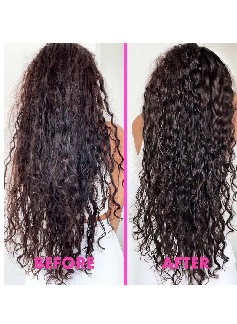 Umberto Giannini Curl Jelly Refresh - 5 fl Oz Vegan & Cruelty Free Refreshing Spray for Zero Frizz, Defined Curls - Moisturising for Curly, Wavy Hair Styling
