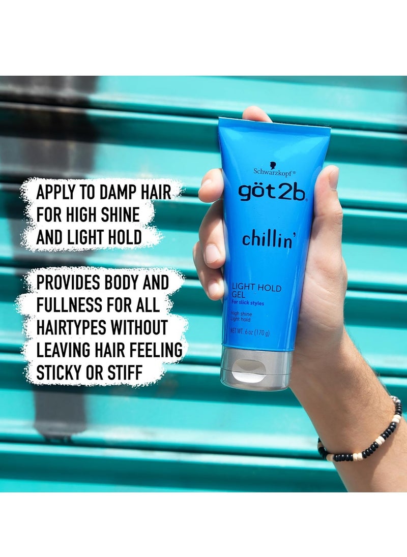 Schwarzkopf Got 2B Chillin Gel Light Hold 6 Ounce