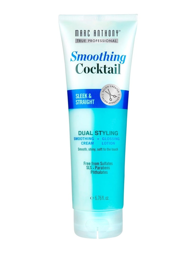 Marc Anthony Smoothing Cocktail Dual Styling 6.76 Ounce (200ml) (2 Pack)