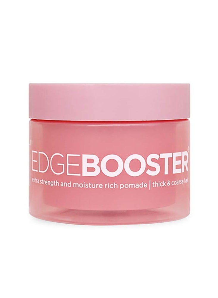 Style Factor Edge Booster Strong Hold Water-Based Pomade - Super Shine & Moisture 3.38oz (PINK SAPPHIRE)