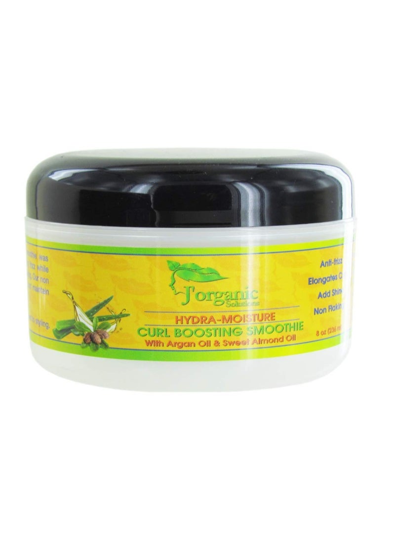 J'Organic Solutions Curl Boosting Smoothie Natural Gel (with argan oil & sweet almond oil)