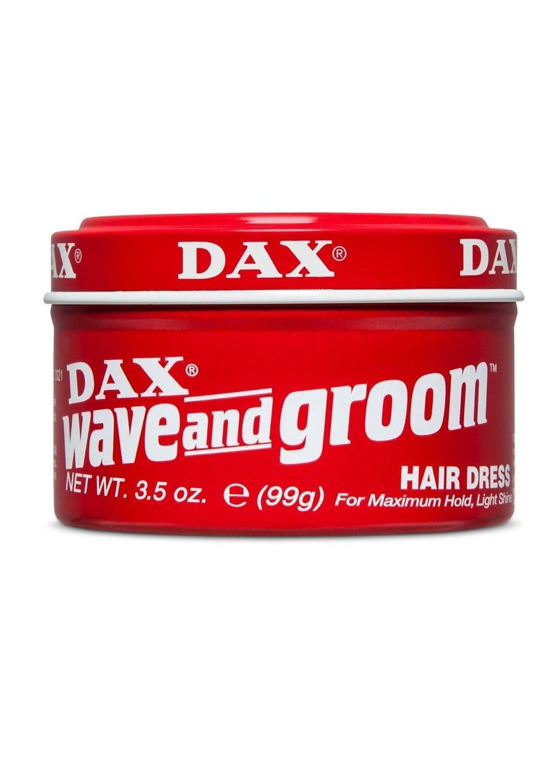 Dax Wave and Groom Hair Dress 3.5 OZ (Pack of 2)