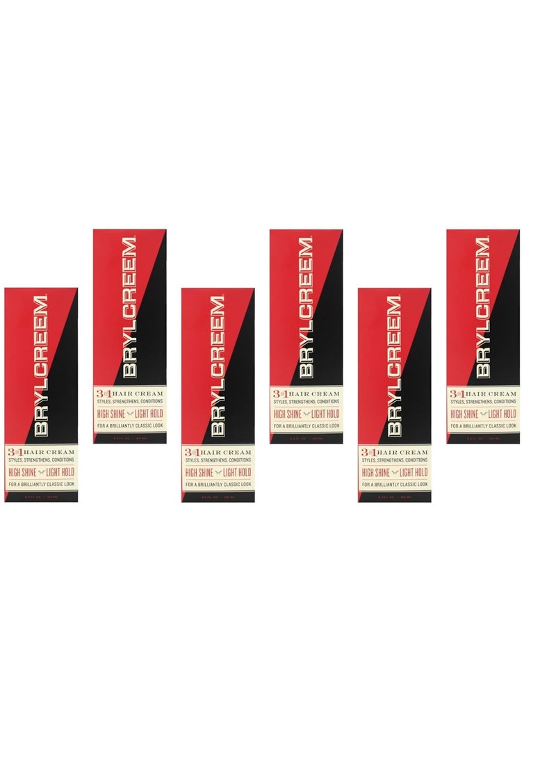 Brylcreem Hair Groom, Original 5.5 oz (Pack of 6)