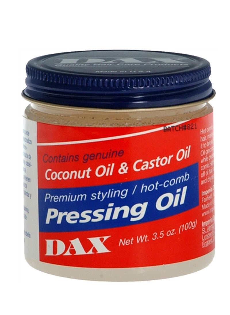 Dax pomades Pressing Oil, 3.5 Ounce