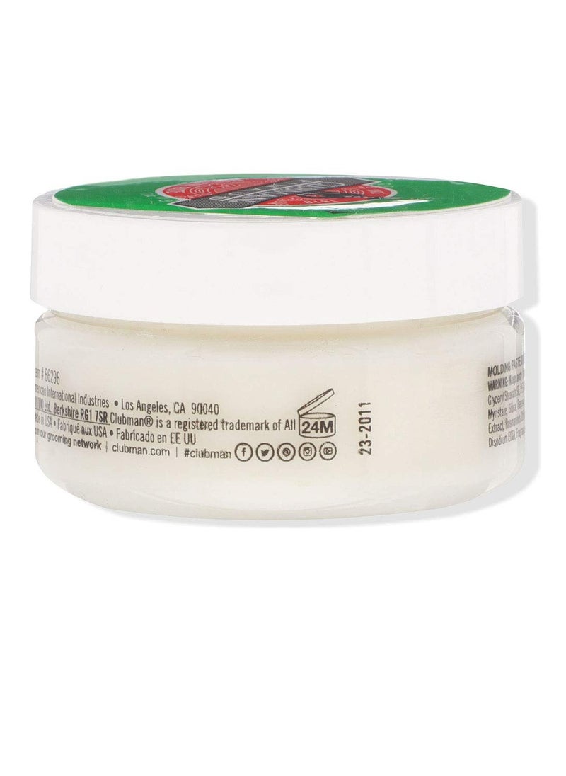Clubman Molding Paste Travel, 1.7 Ounce