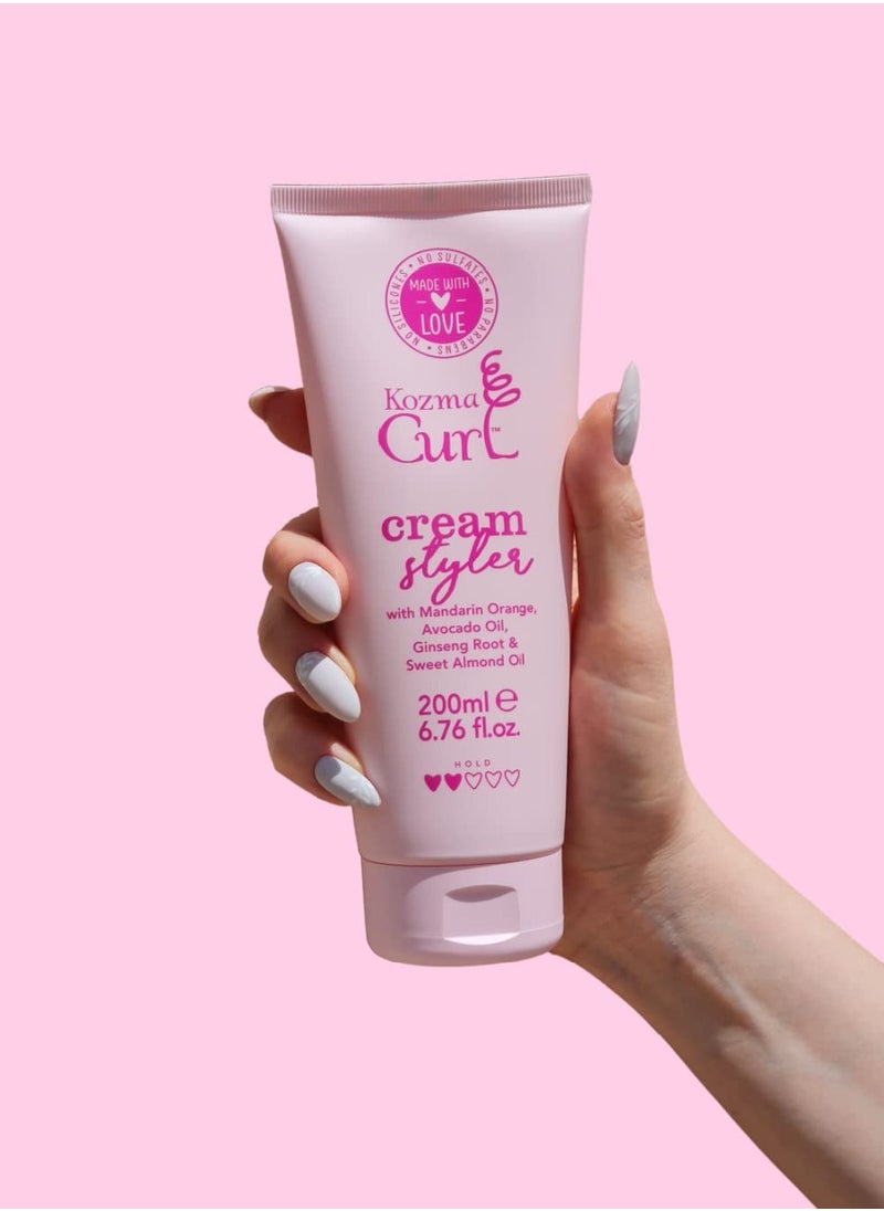 Kozma Curl Cream Styler 6.76 fl oz 200ml