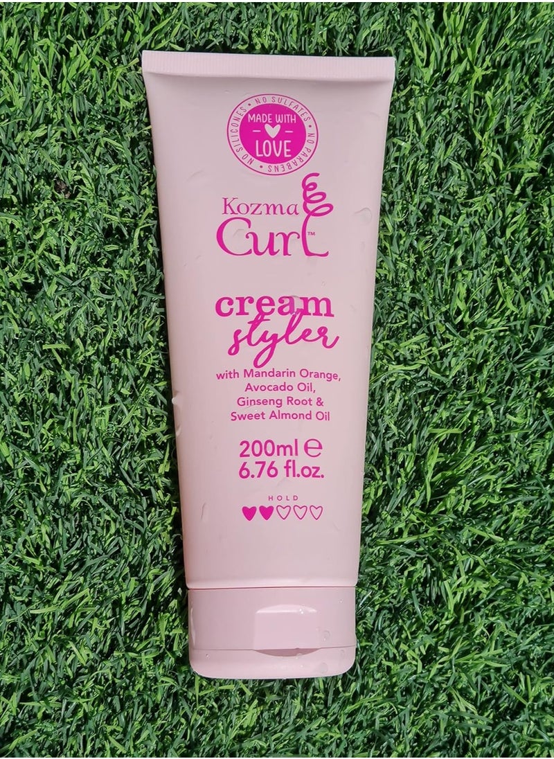 Kozma Curl Cream Styler 6.76 fl oz 200ml