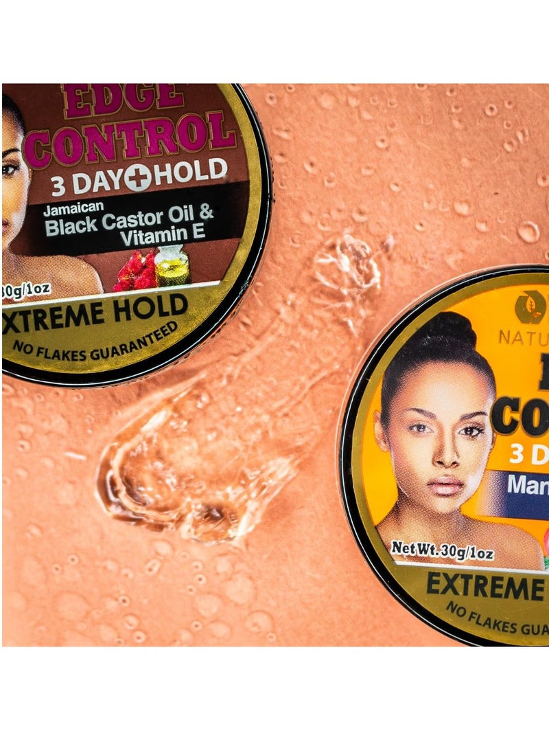 Edge Control Extreme Hold-Mango Butter and Pomegranate (3.4oz)