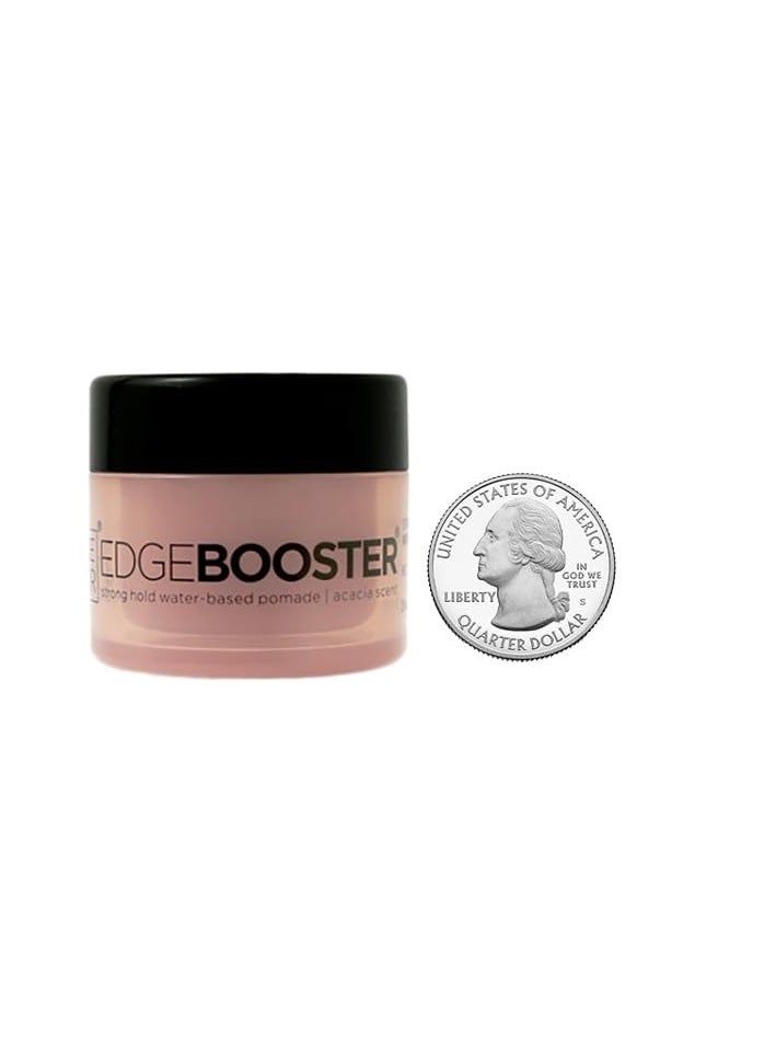Style Factor Mini Edge Booster Strong Hold Hair Pomade Color Travel 0.85oz (Acacia)