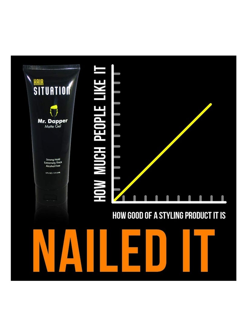 Mr. Dapper Matte Hair Gel and Mr. Brilliant Face Moisturizer