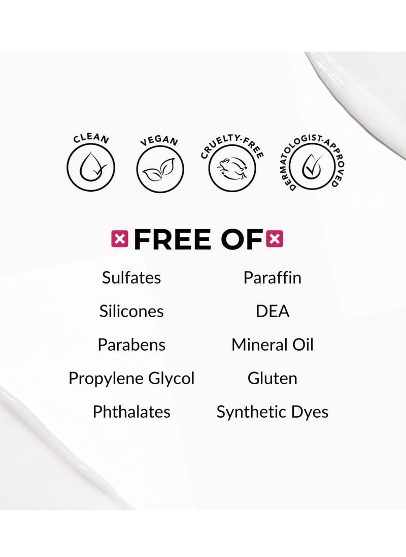 Love Ur Curls All in One Curl Cream Styler for Kinky-Coily Hair and Irish Sea Moss Hair Gel Bundle, Repair, Define, Hydrate & Style with Shea Butter, Medium Hold Hair Styling Gel