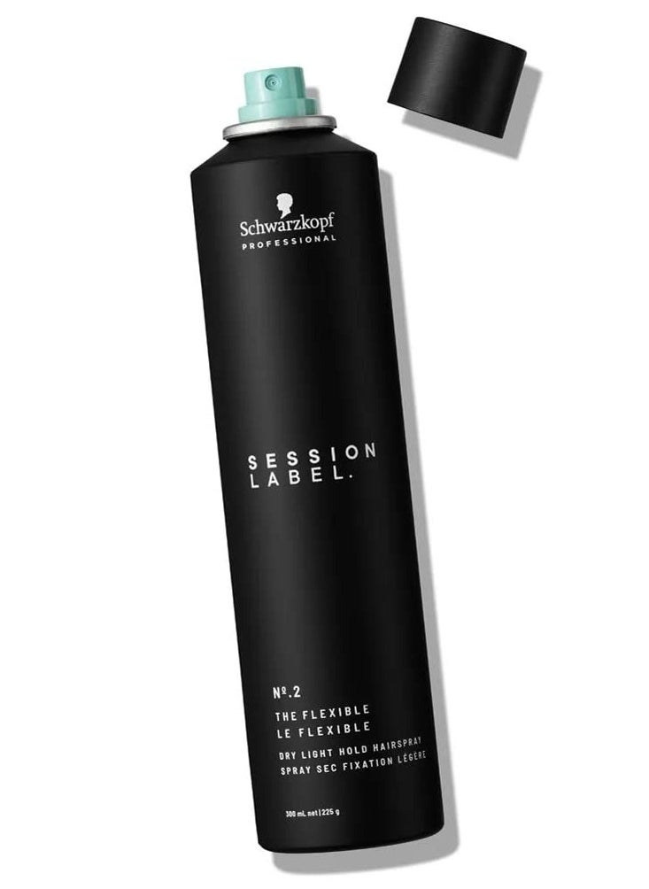 Session Label The Flexible Dry Light Hold Hairspray 500 ml