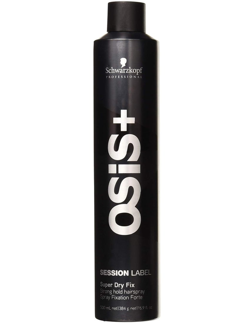 Osis+ Session Label Glow Firm Hold Hairspray for Unisex 500ML