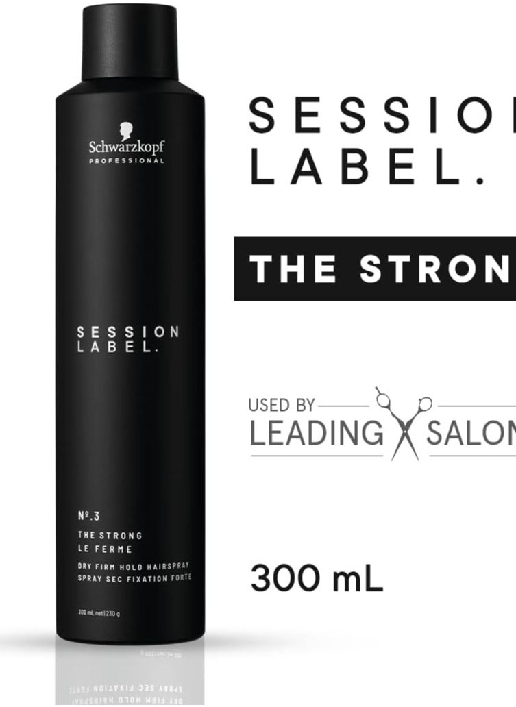 Session Label Strong Hold Hairspray - 300ml