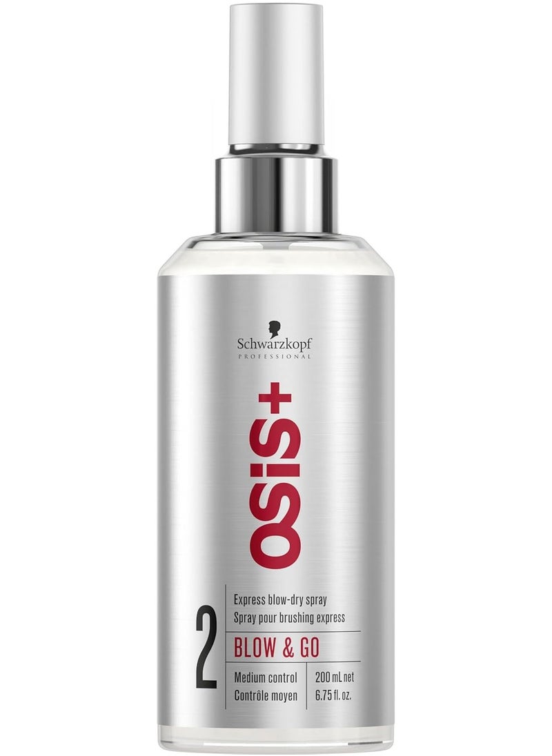 Osis+ Blow & Go Express Blow-Dry Spray (Medium Control) 200ml