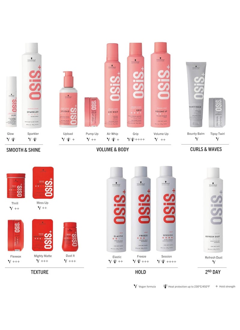 OSiS+ Freeze Strong Hold Hair Spray 500 ml Unscented Coated