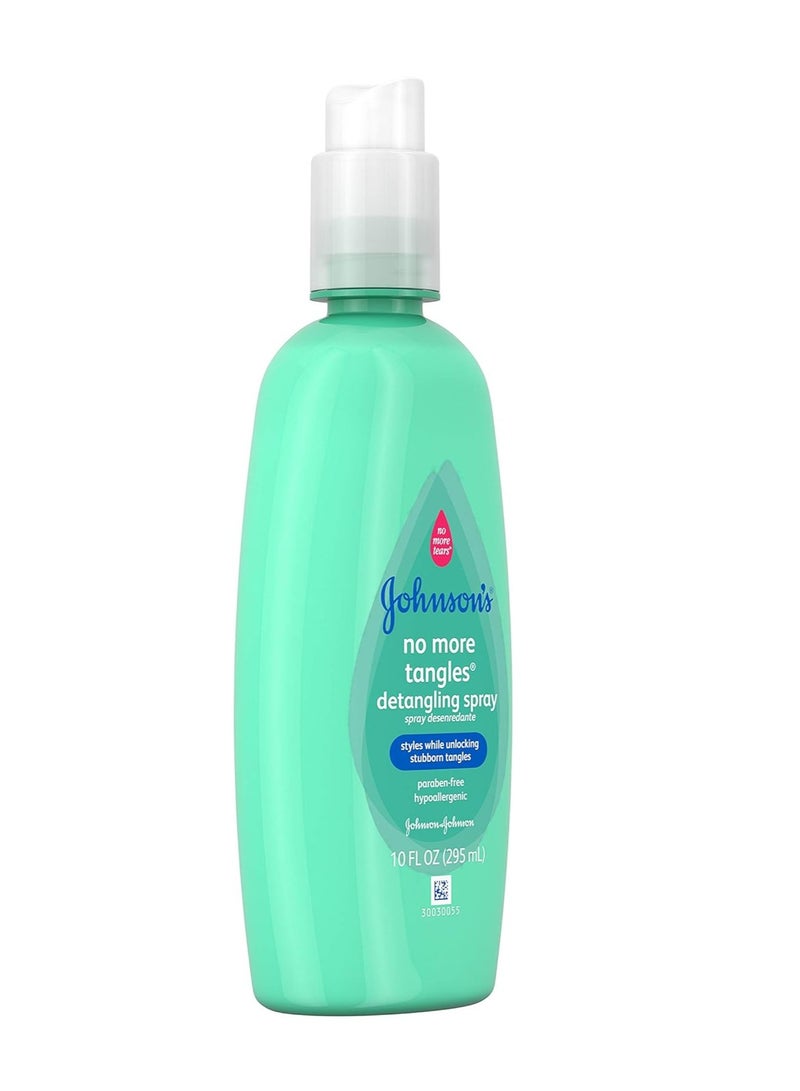 Johnson's No More Tangles Spray Detangler 10 Fl Oz (Pack of 2)