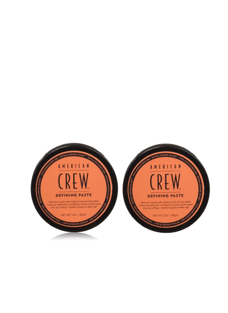 American Crew Classic Defining Paste, 3oz Pack of 2