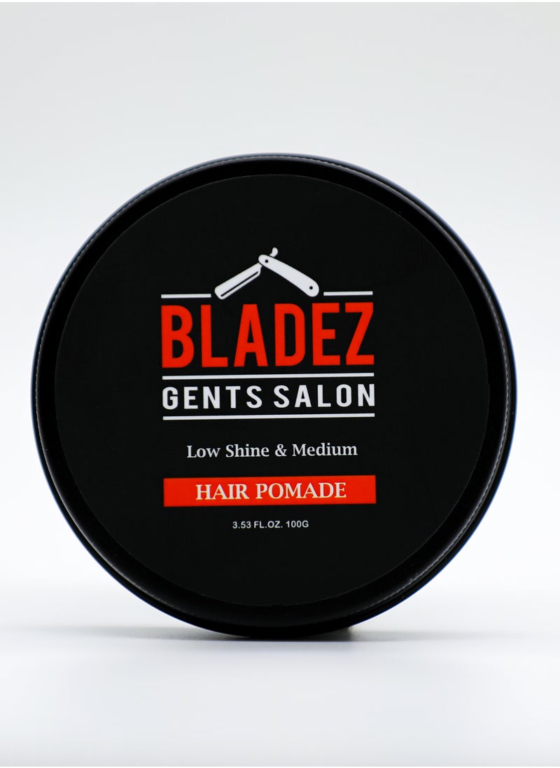 Hair Pomade Law Shine & Medium Hold, Bladez Professional Hairstyling Line