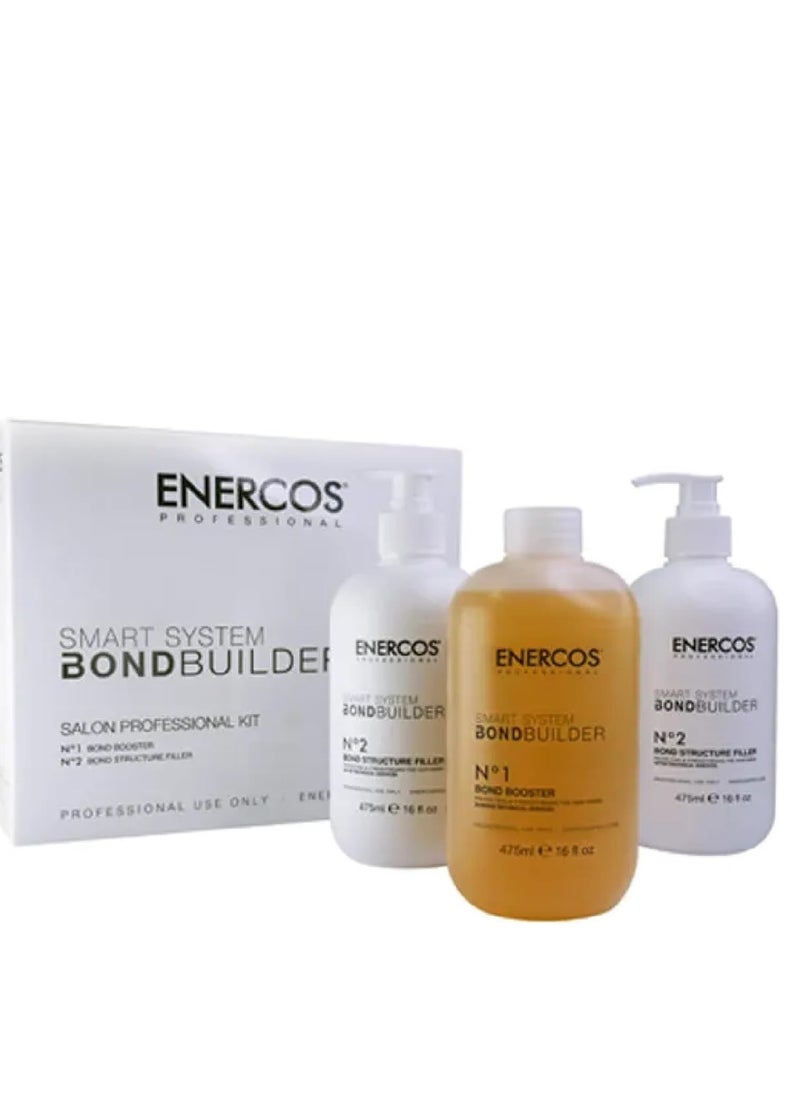 Smart System Bond Builder No.1 & No.2,Shampoo ,Conditioner, Leave-In Conditioner & Perfector Oil Set