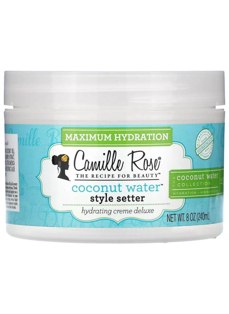 Coconut Water Style Setter Hydrating Crème Deluxe 240ml