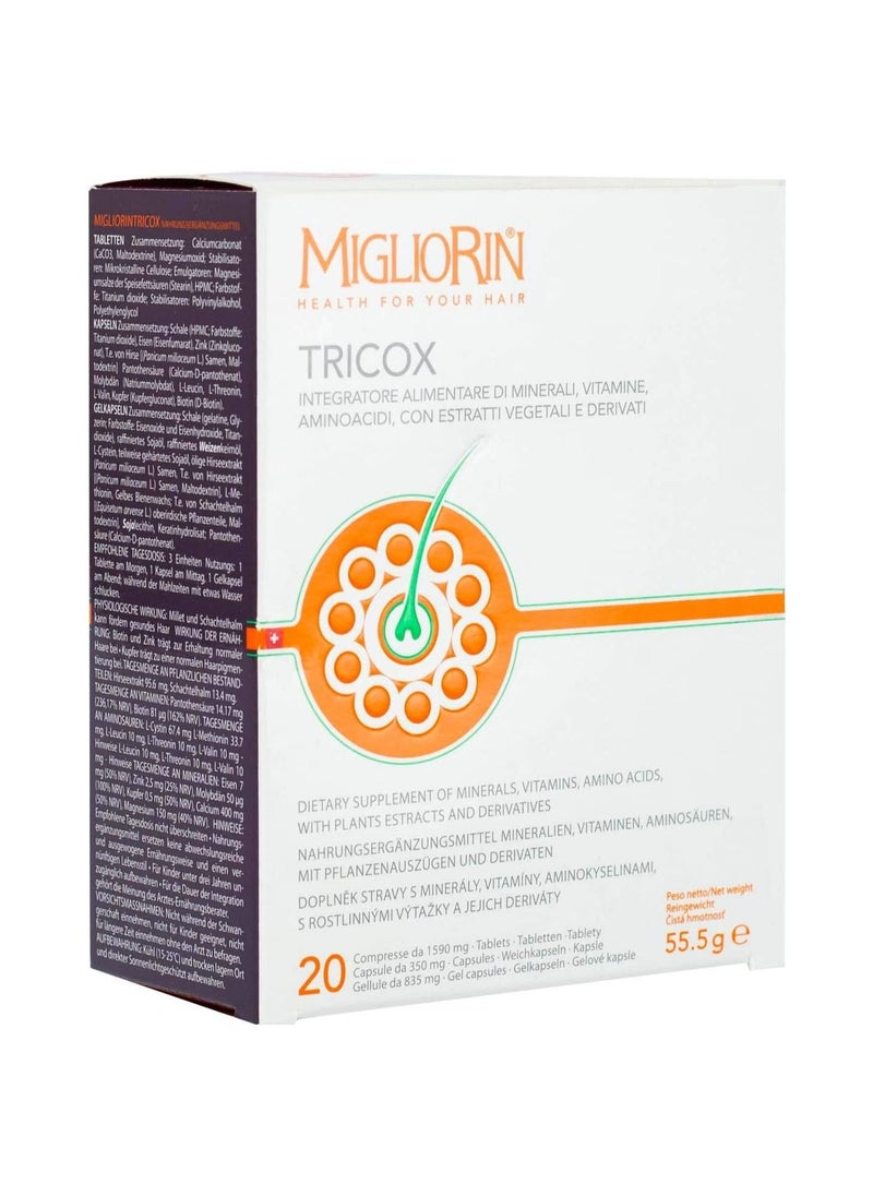Tricox 20 Capsules 55.5 g