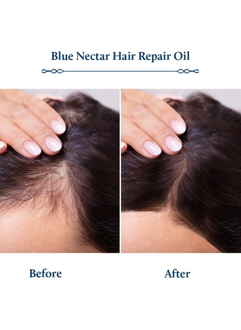 Rosemary Oil for Hair Growth with Bhringraj Oil Natural Alternative for Redensyl Non-Sticky Ayurvedic Hair Oil with Amla 9 Herbs 100ml   Visit the Blue Nectar Store