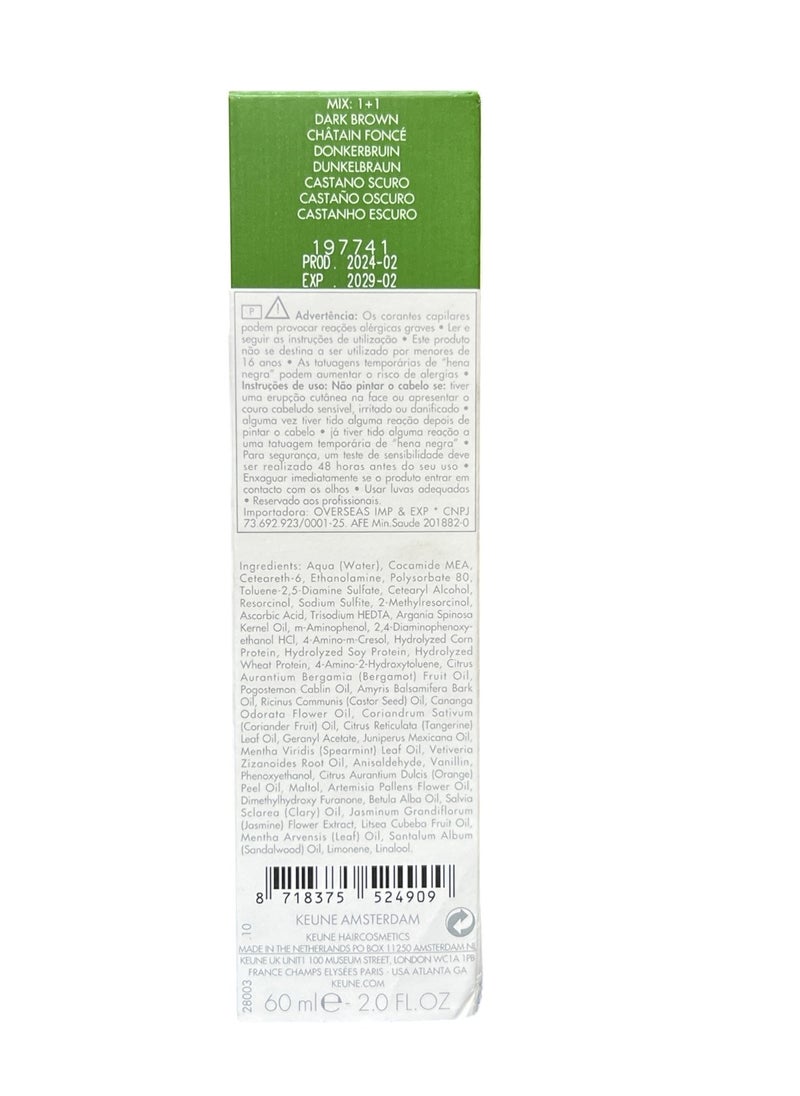 So Pure Natural Dark Brown Hair Color Cream No.3 60ml
