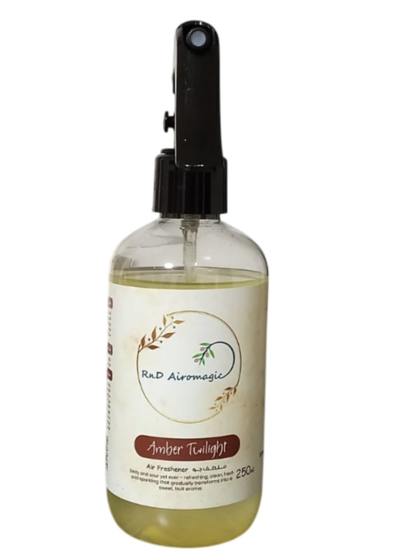 Premium Quality Car / Room / Office / Air Freshener / Ambient Spray Amber Twilight 250ml