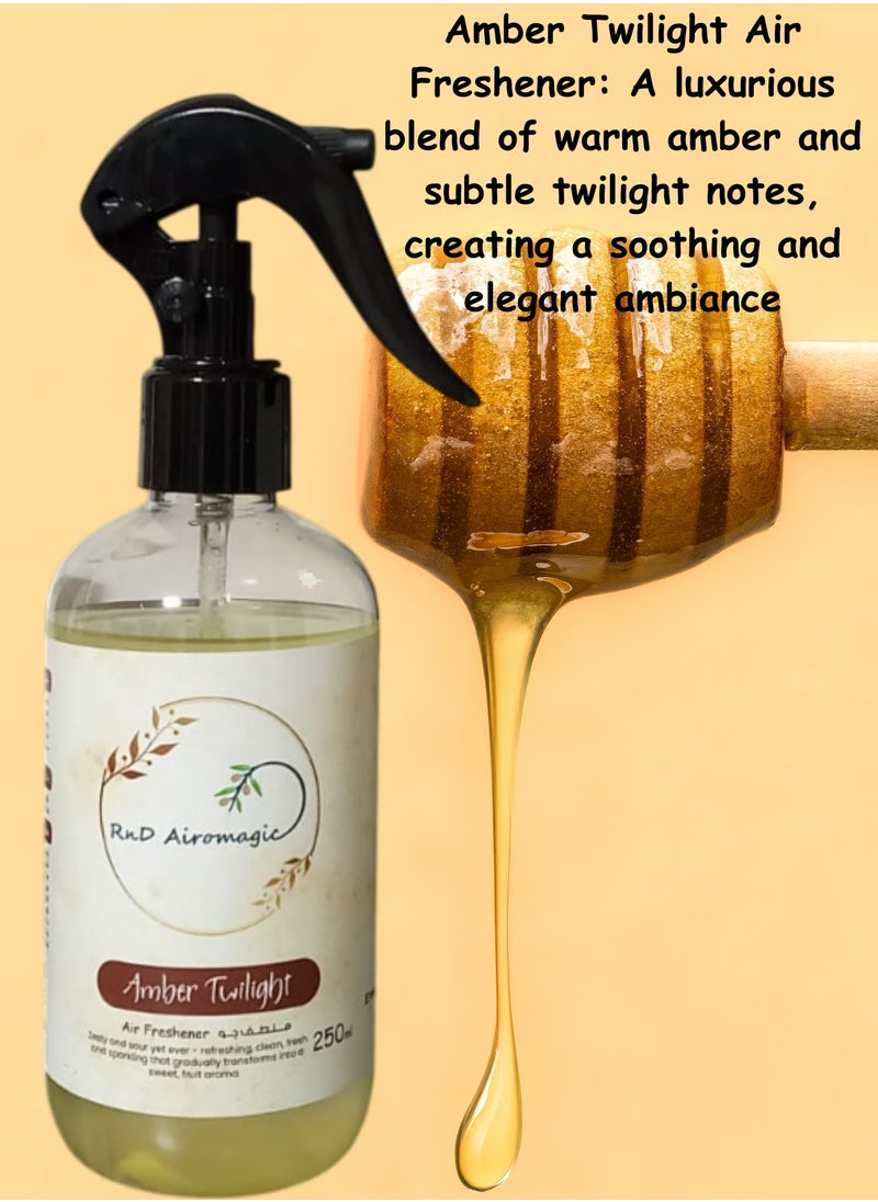 Premium Quality Car / Room / Office / Air Freshener / Ambient Spray Amber Twilight 250ml