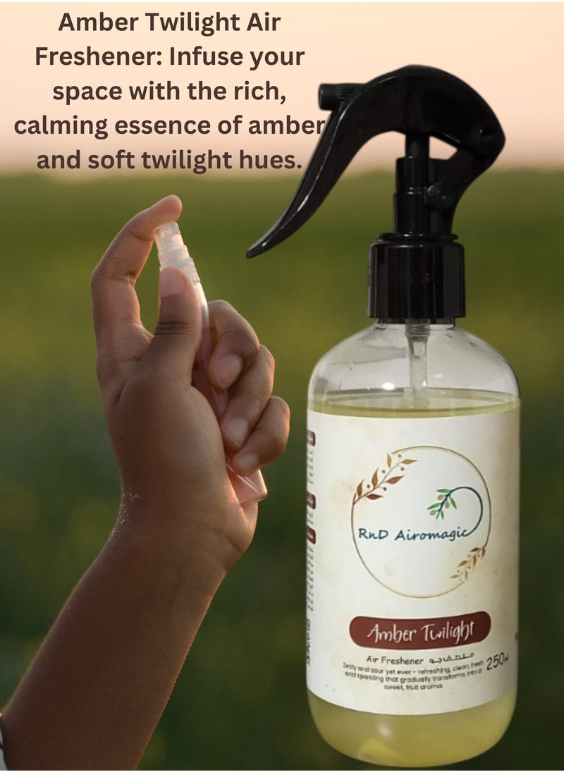 Premium Quality Car / Room / Office / Air Freshener / Ambient Spray Amber Twilight 250ml