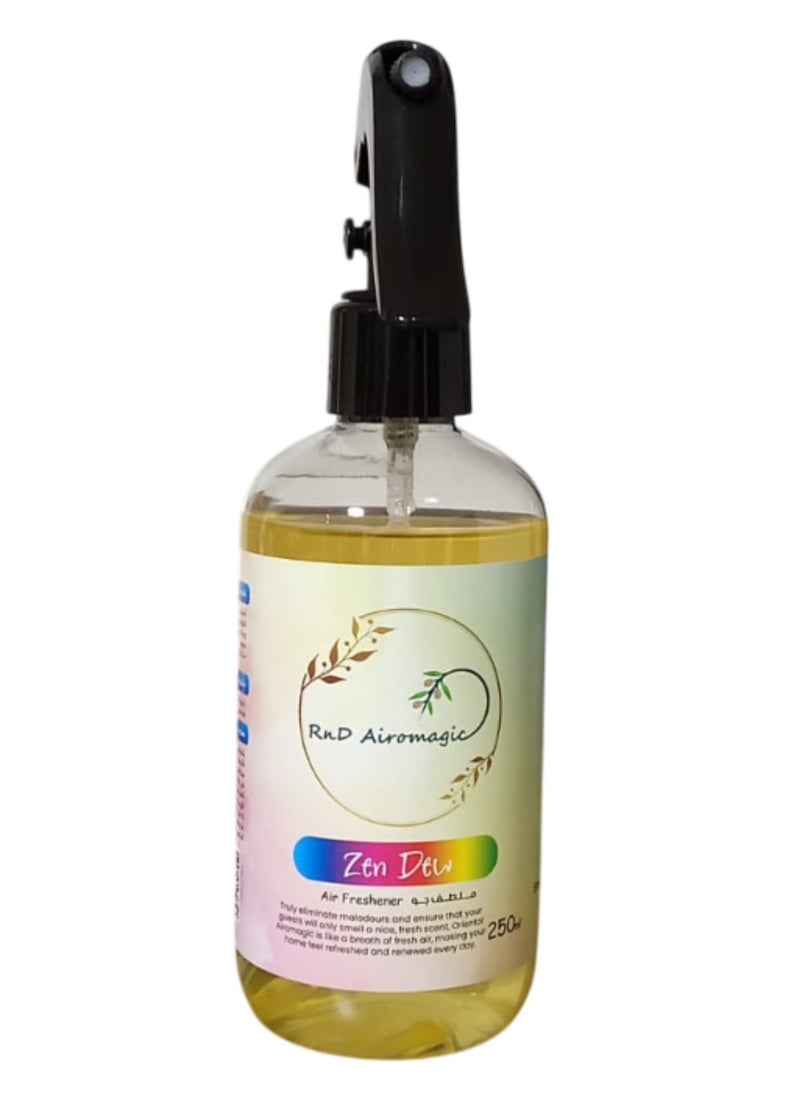Premium Quality Car / Room / Office / Air Freshener / Ambient Spray Zen Dew 250ml
