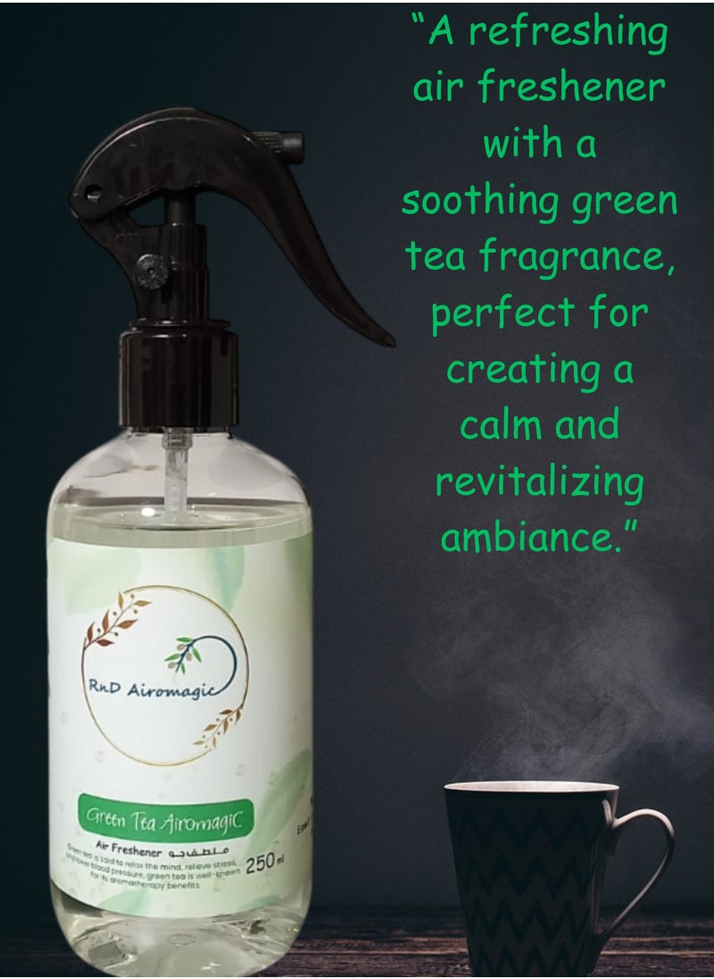 Premium Quality Car / Room / Office / Air Freshener / Ambient Spray Green Tea 250ml