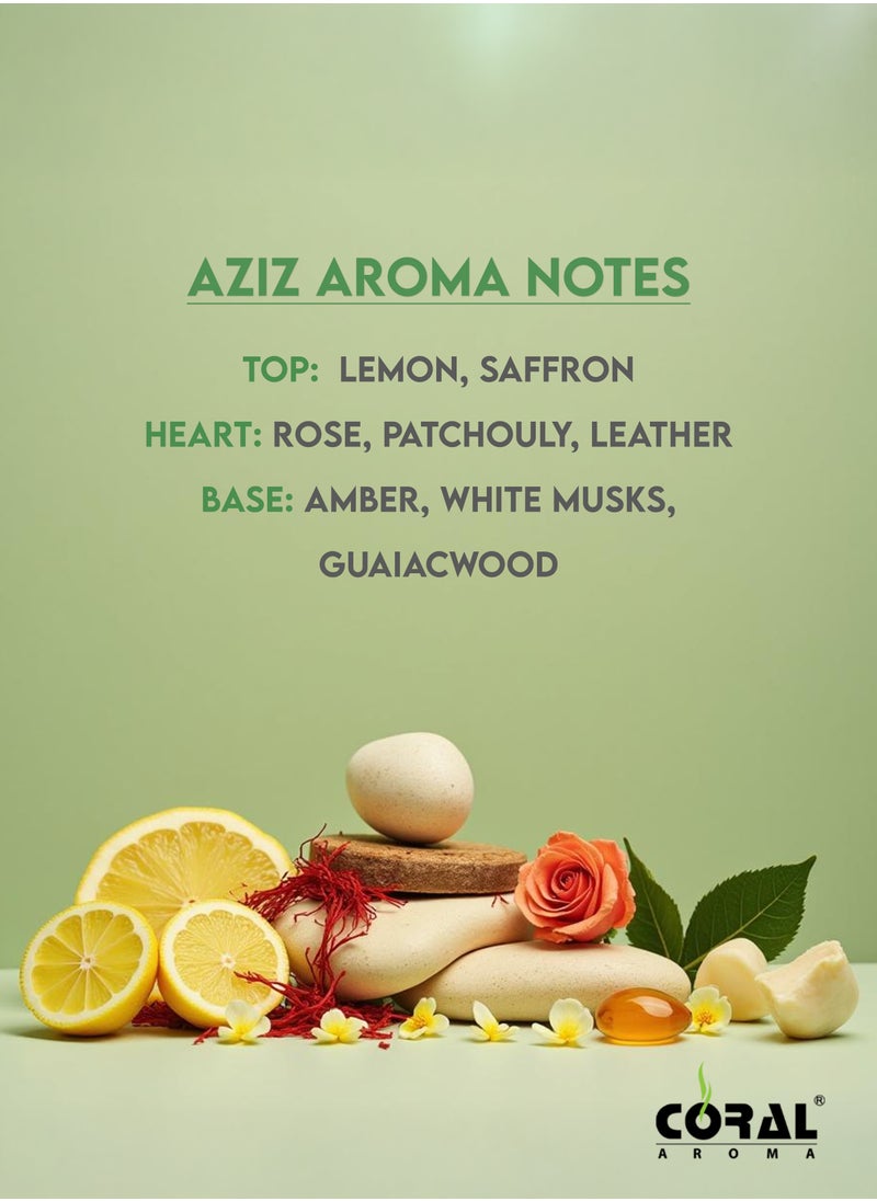 Aziz Aroma Oil | 200 ml | Luxury Scented Oil