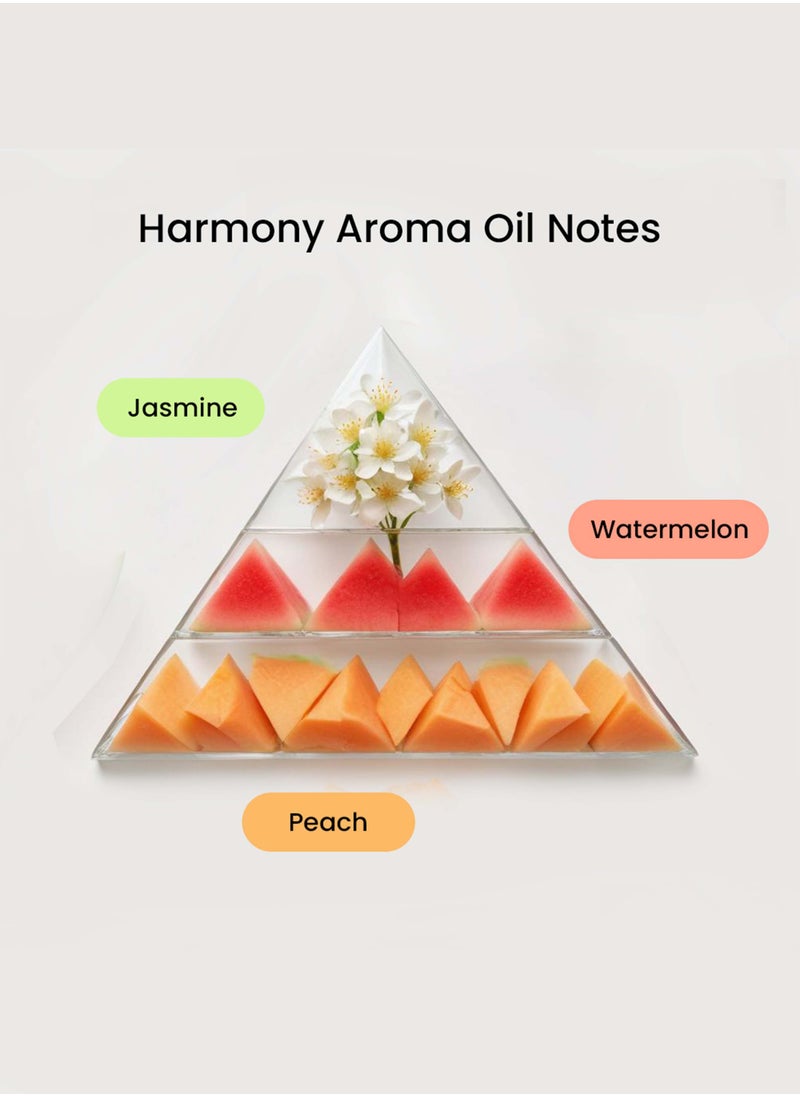 Dr. Zay Scent Dr Diffuser Aroma Oil Harmony– 500ml | Oriental Velvet Cedar & Citrus Aromatic Experience | Perfect for Offices, Homes, Shops, Hotel Rooms & Small Lobbies | Made in the UK