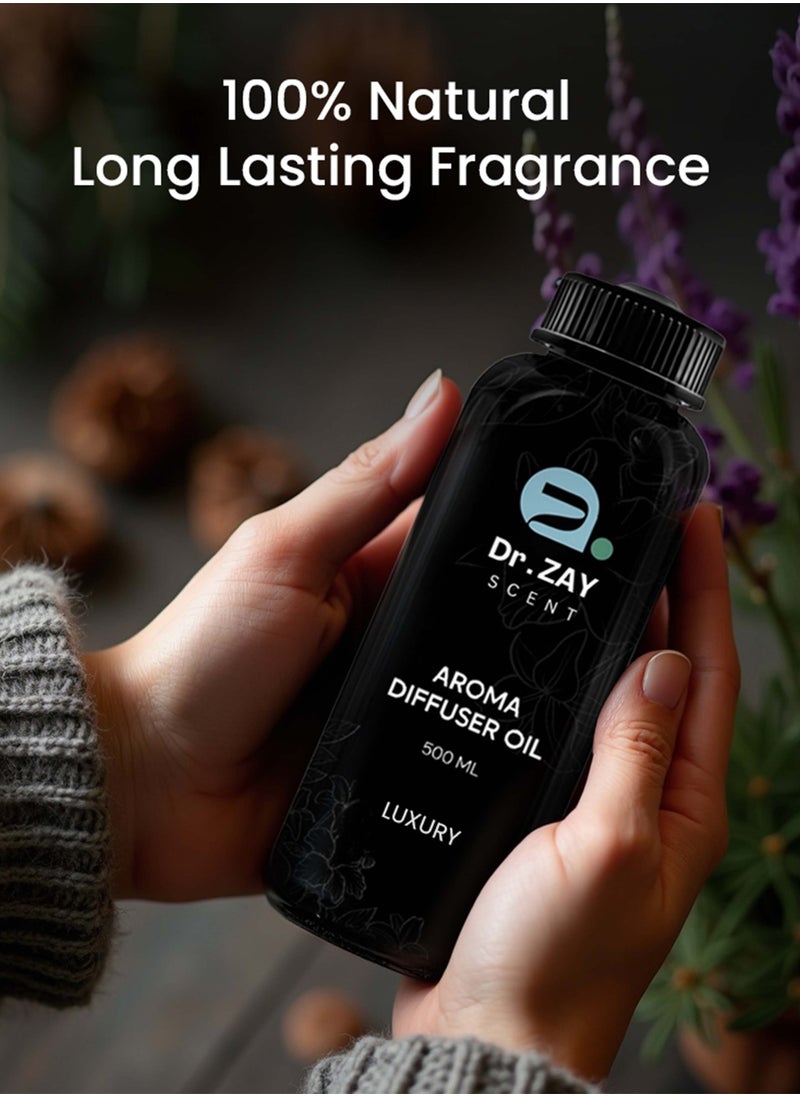 Dr Zay Scent Diffuser Aroma - Luxury (500ml)