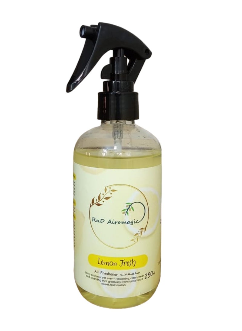 Premium Quality Car / Room / Office / Air Freshener / Ambient Spray Lemon Fresh 250ml