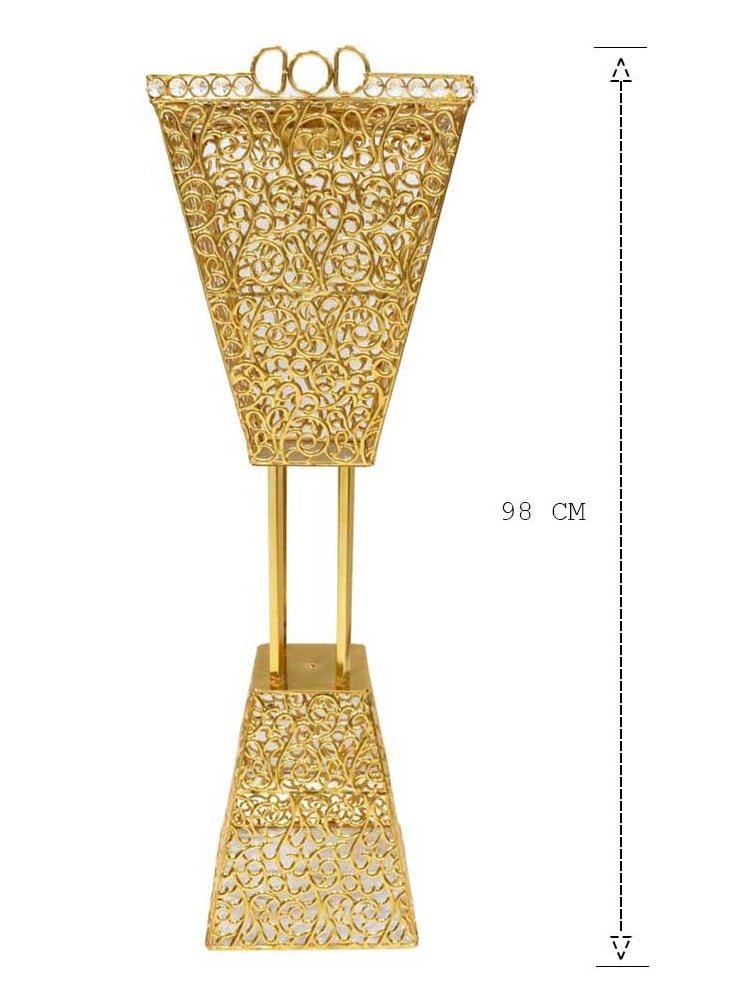 Large Incense Burner 100 cm Tall Big size Floor-Standing Incense Holder Mabkhara for Home Fragrance and Decore
