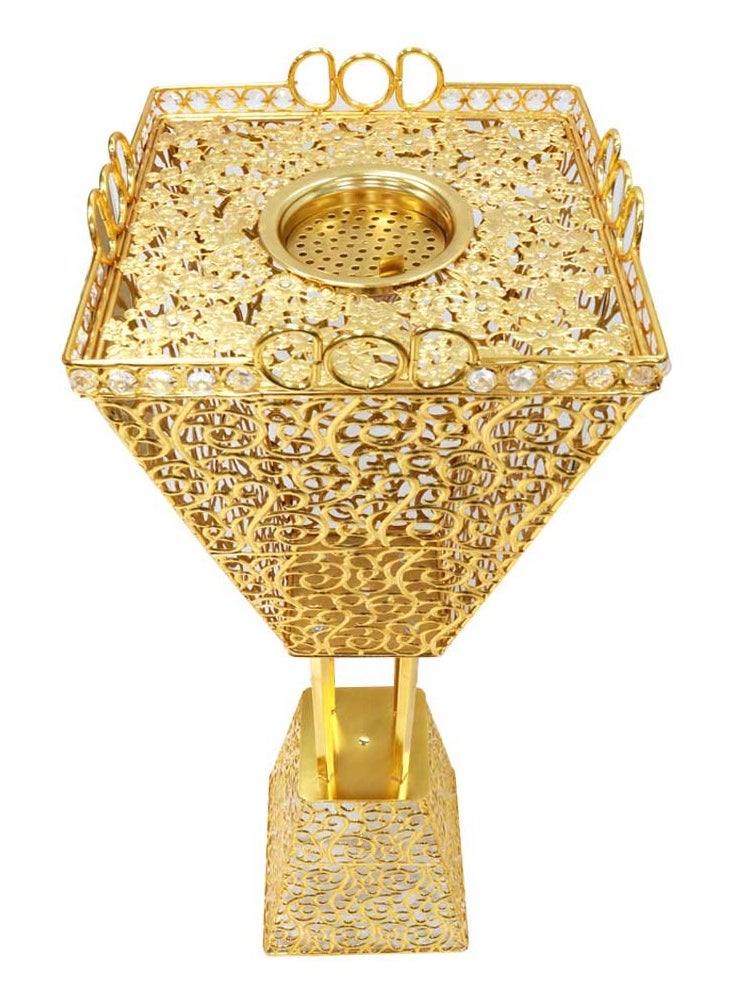 Large Incense Burner 100 cm Tall Big size Floor-Standing Incense Holder Mabkhara for Home Fragrance and Decore
