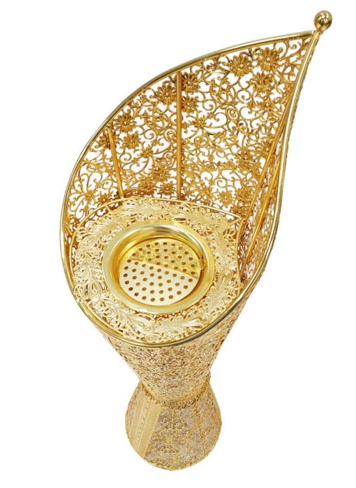 Large Incense Burner 100 cm Tall Big size Floor-Standing Incense Holder Mabkhara for Home Fragrance and Decore