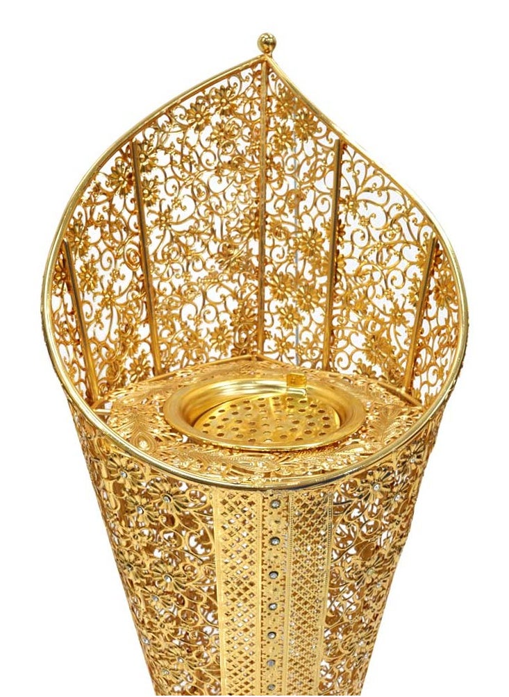 Large Incense Burner 100 cm Tall Big size Floor-Standing Incense Holder Mabkhara for Home Fragrance and Decore