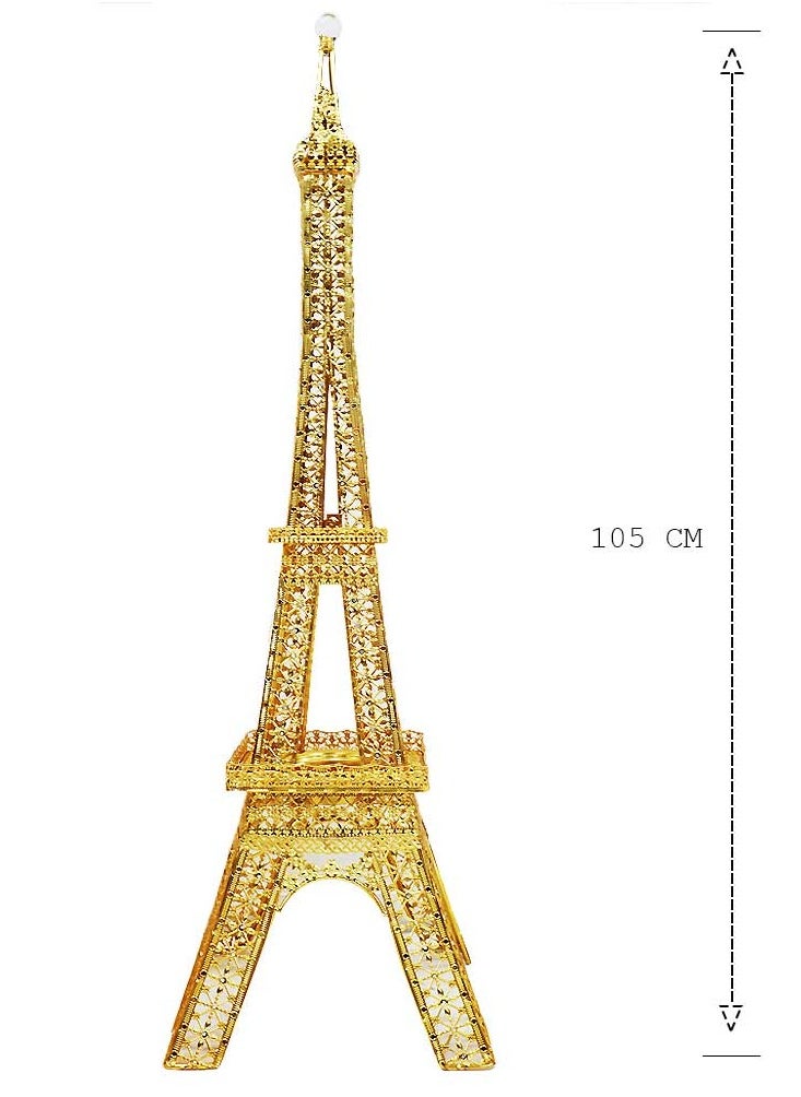 Large Incense Burner Eiffel Tower Design Bakhoor Oud Holder Mabkhara for Home Fragrance and Decore