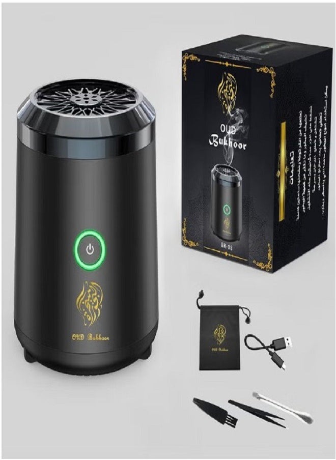 New Style Mini Car USB Type-C Power Rechargeable Incense Burner