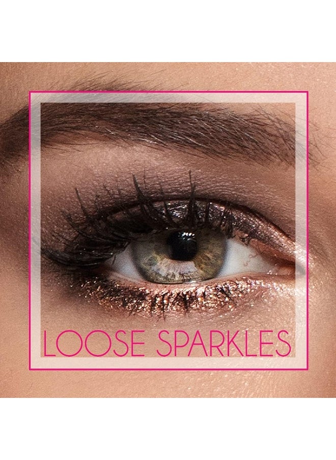 Usa. Loose Blue Metallic Eyeshadow Pot Eye Sparkles Shimmer. High Pigment Powder. - Blue