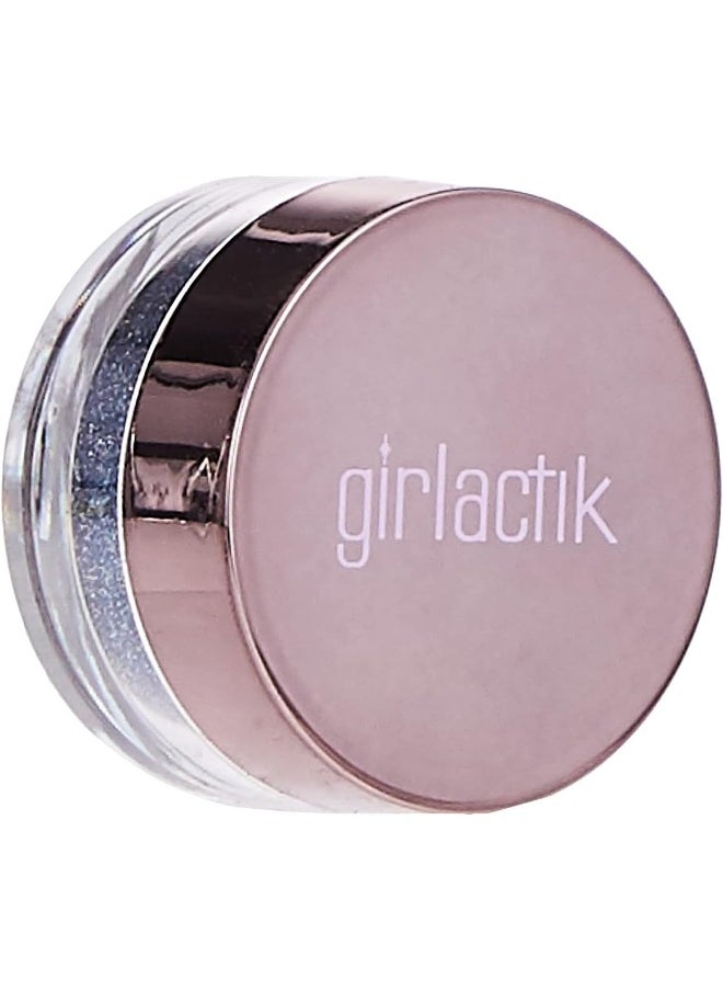 Usa. Loose Blue Metallic Eyeshadow Pot Eye Sparkles Shimmer. High Pigment Powder. - Blue