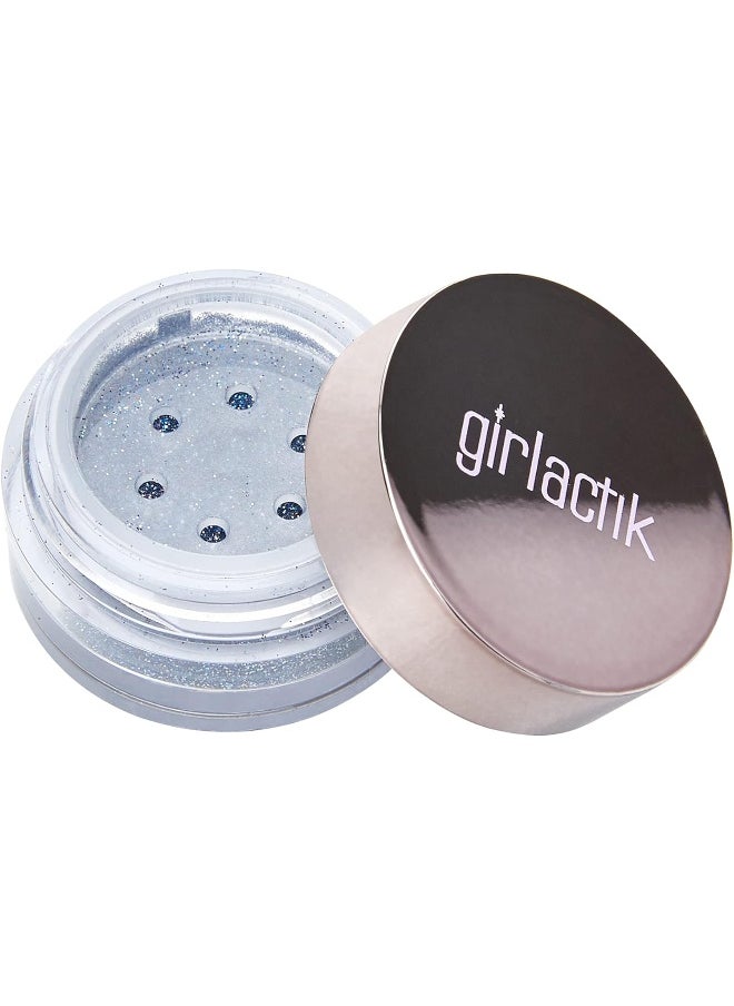 Usa. Loose Blue Metallic Eyeshadow Pot Eye Sparkles Shimmer. High Pigment Powder. - Blue